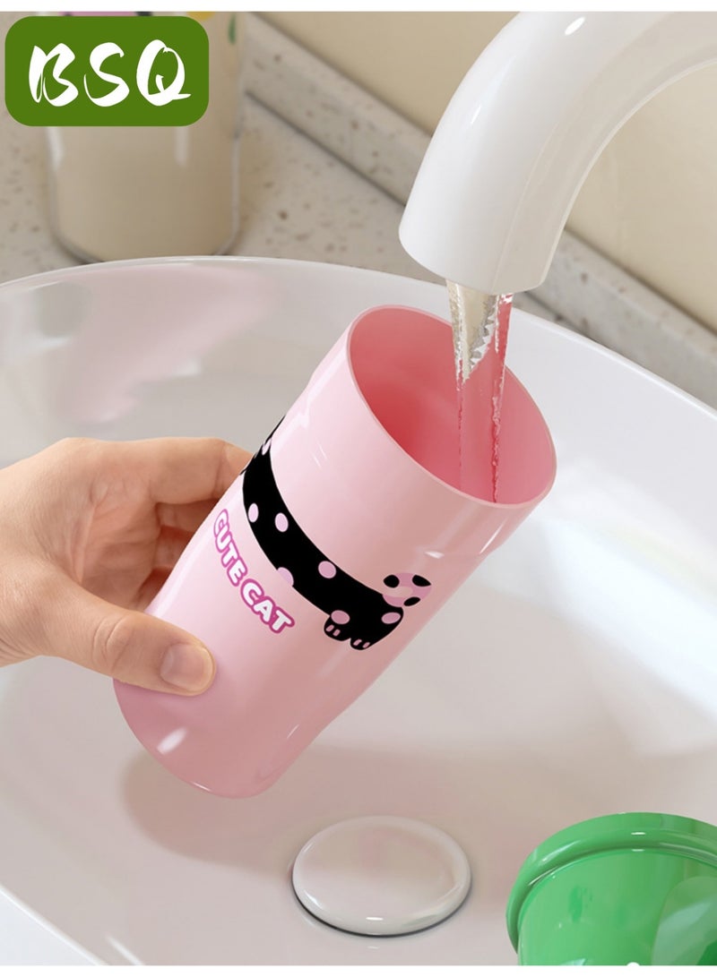 BSQ Portable mouthwash cup | Food-grade toothbrush and toothpaste storage case | Portable toothbrush cup | Multifunctional portable mouthwash cup - Image 5
